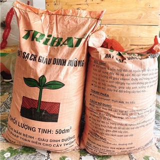 Đất sạch Tribat trồng cây, rau (1kg)