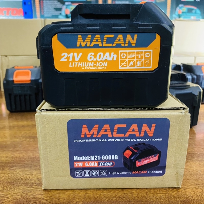 Pin Macan 15 Cell - Mạch 3 mosfet xả cao - Chân pin phổ thông