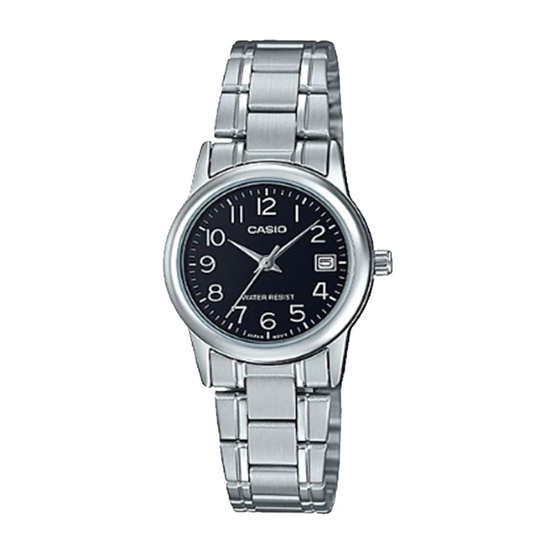 Đồng hồ Nữ Casio LTP-V002D-1BUDF dây inox