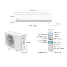 [Mã ELHA10 giảm 6% đơn 5TR] Điều hòa Daikin 22000BTU 1 chiều R32 FTC60NV1V/RC60NV1V