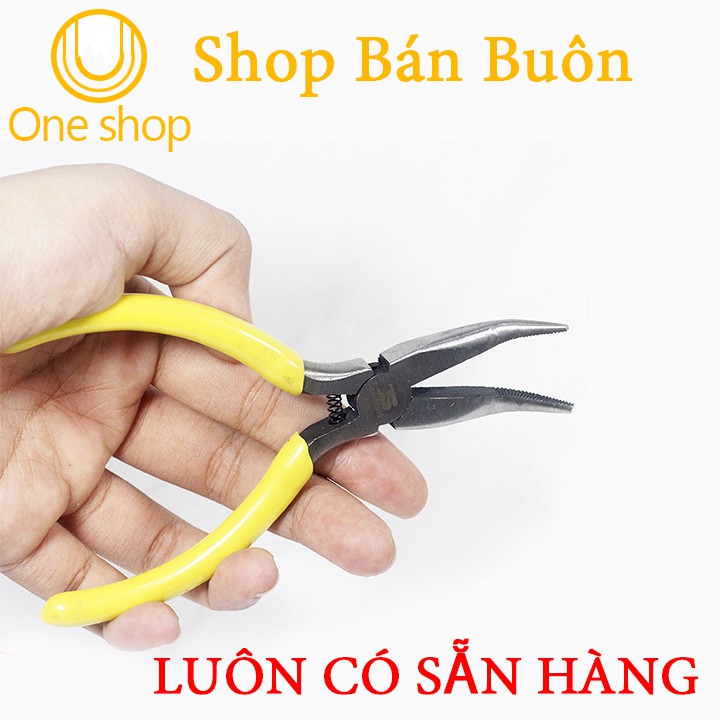 Kìm Mỏ Nhọn Cong Bosi 5 Inch