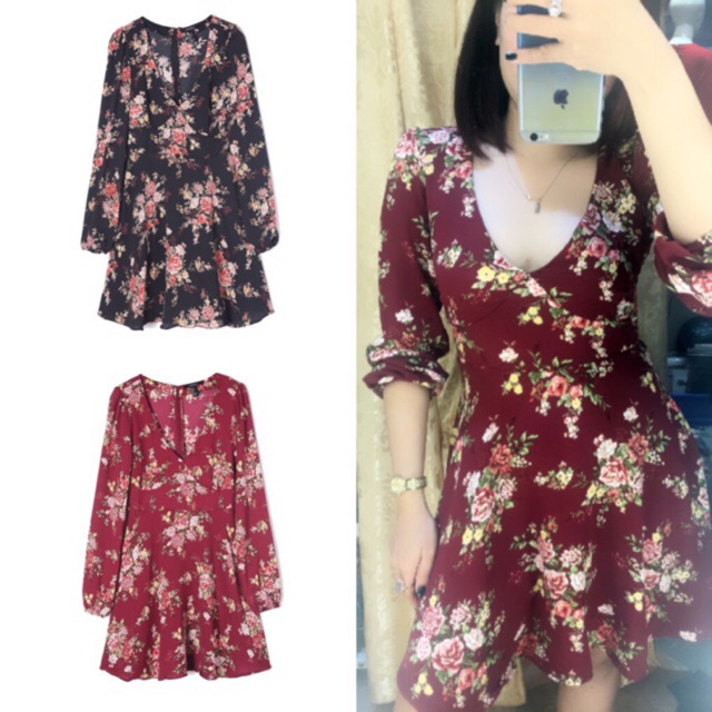 Váy voan hoa xuất dư xịn - V261202 | BigBuy360 - bigbuy360.vn