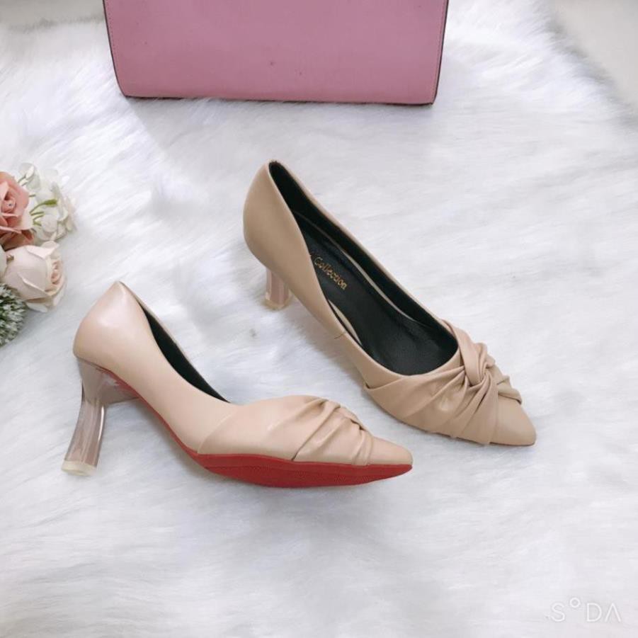 Giày cao gót [HÀNG HOT] giày cao gót nữ 7 cm cách điệu êm mềm, chống trượt | BigBuy360 - bigbuy360.vn