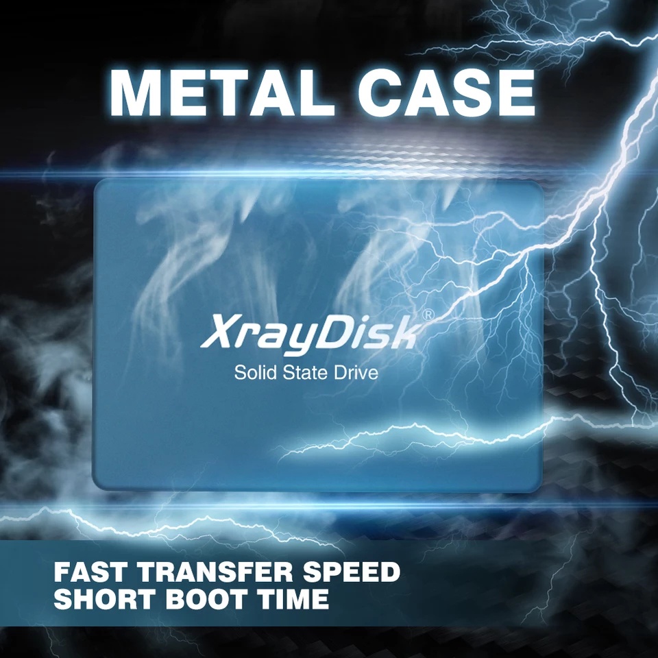 Thẻ nhớ Ssd Xraydisk 2.5 "SATA III 128GB cho laptop và máy tính | BigBuy360 - bigbuy360.vn