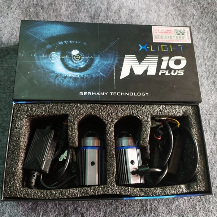 Đèn trợ sáng Mini Bi Cầu XLIGHT M10 Plus (hàng chính hãng BH12th), X-Light M10 Plus