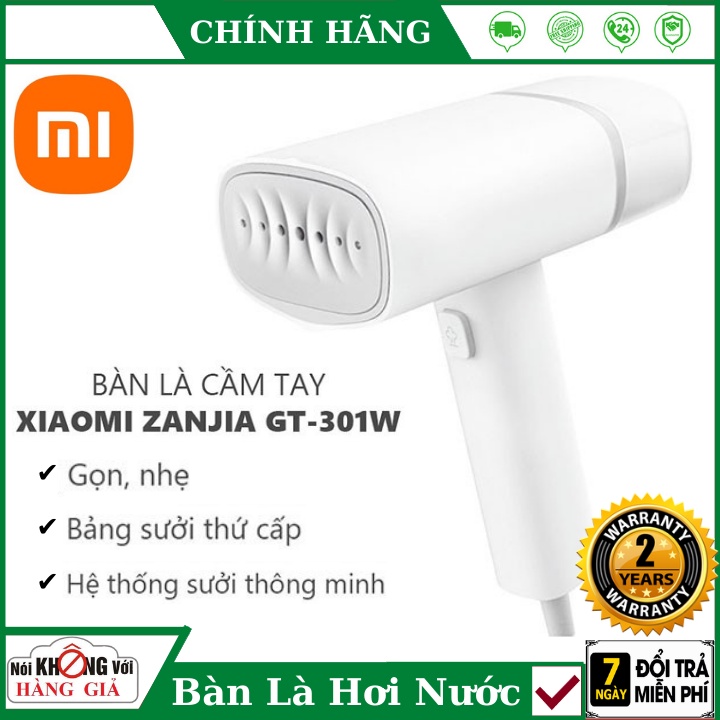 Bàn Ủi Hơi Nước Cầm Tay Xiaomi Zaijia GT-301W - dùng cho nhiều loại vải , là cực nhanh , Bảo hành 2 năm