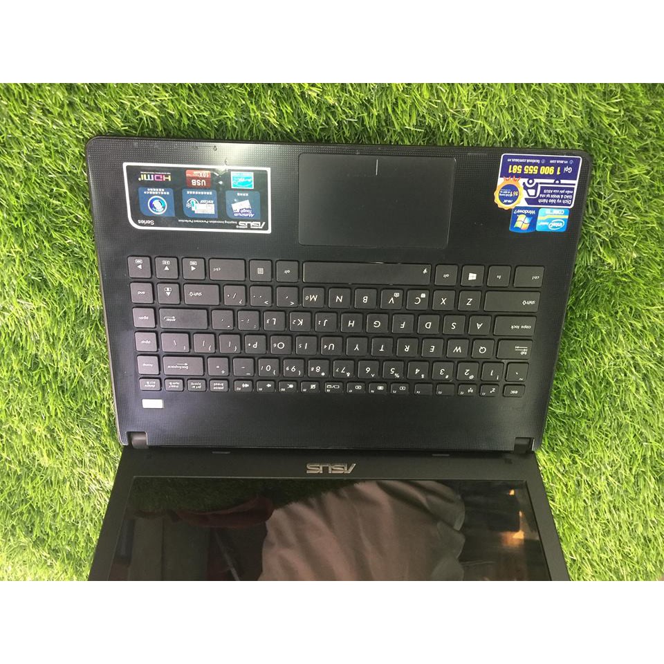 Laptop văn phòng giá rẻ chơi game oline mượt ASUS F401C Core i3 ram 4gb màn 14 tặng chuột không dây