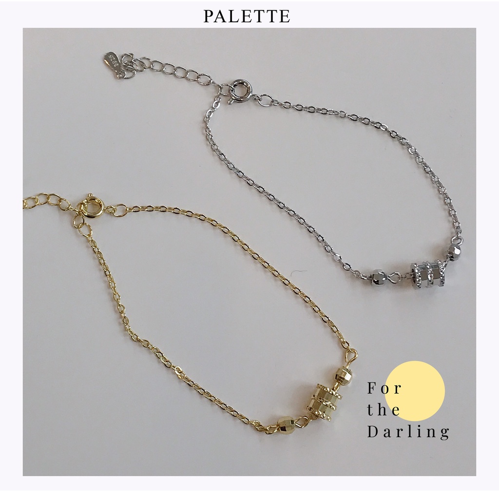Vòng tay mảnh charm basic