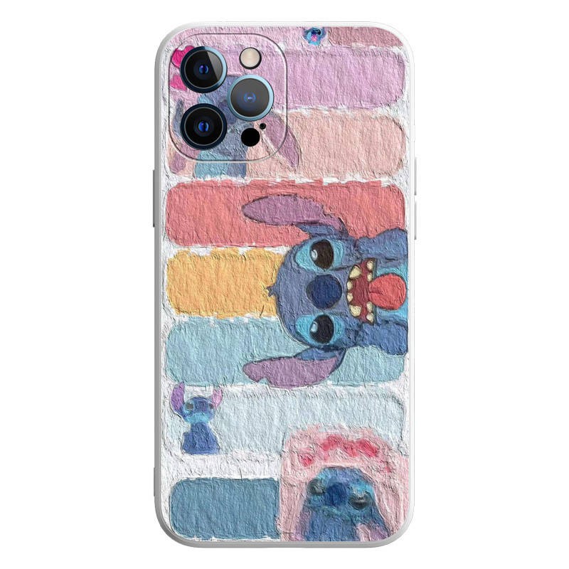 Ốp lưng điện thoại di động silicon lỏng phong cách mới cá tính trí thun ngắn tayđủ Max Soft 6s