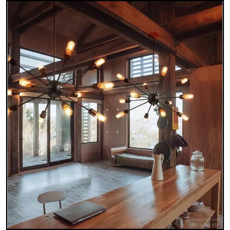 Đèn THẢ CẦU GAI thả nhên loại 12, 18, 20 đui