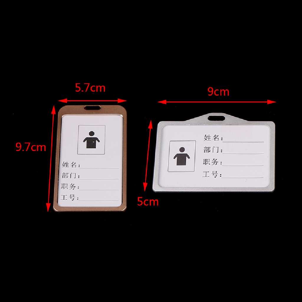 Thẻ Tên / Thẻ id Bằng Hợp Kim Nhôm Tiện Dụng