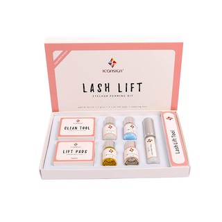 Set uốn mi collagen