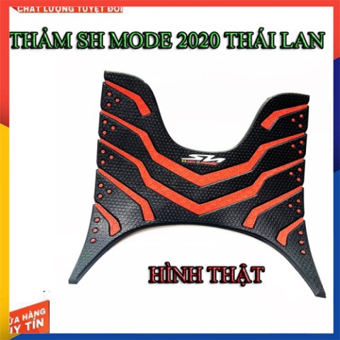 THẢM CAO SU SH MODE 2020 THÁI LAN ( MÀU ĐỎ)