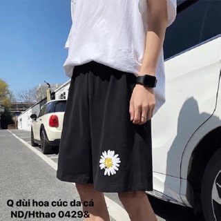 Quần đùi hoa cúc - ND/Hthao