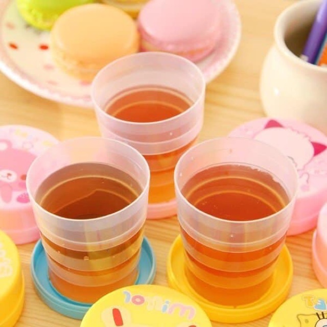 CỐC GẤP GỌN ĐA NĂNG BỎ TÚI TIỆN DỤNG SỬ DỤNG TRONG LỚP HỌC TRƯỜNG MẦM NON VĂN PHÒNG LY UỐNG NƯỚC DU LỊCH GẤP GỌN