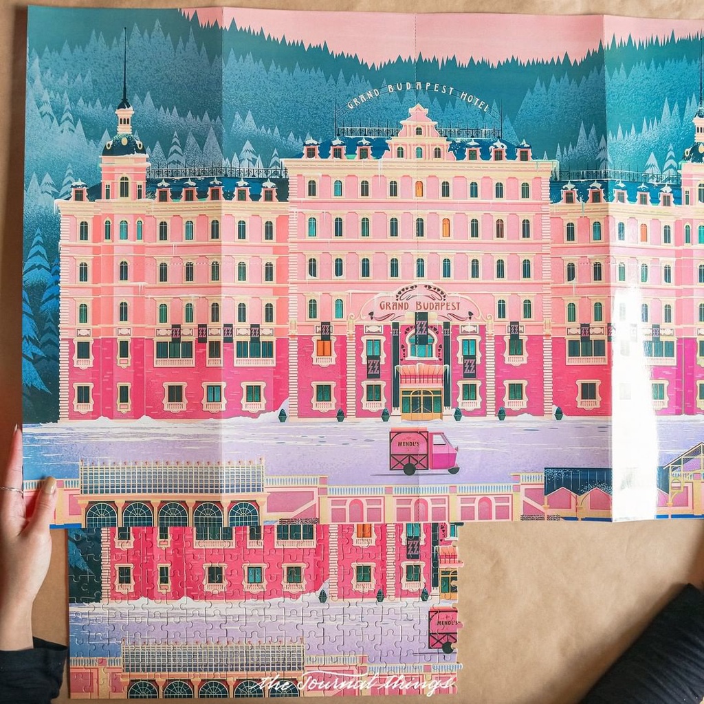 Puzzle Grand Budapest Hotel Wooden 1000pcs