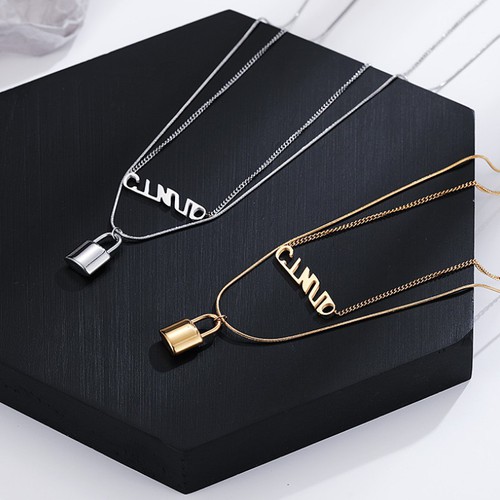 Dây Chuyền 2 Tầng Titan Ko Han Rỉ TT 3657