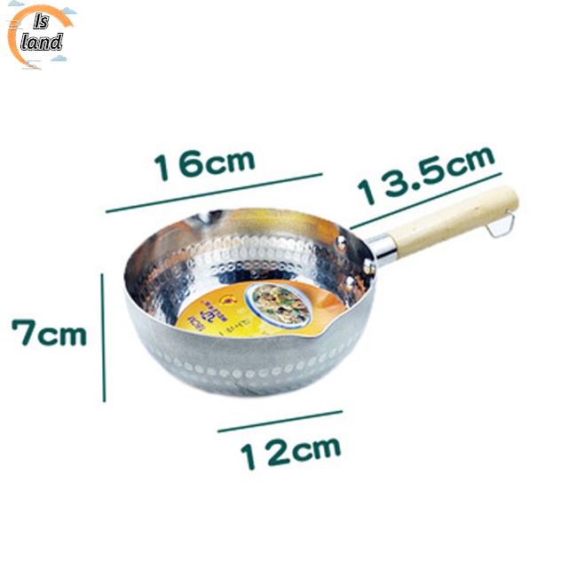 Nồi Nấu Mì/Sữa/Mì Bằng Nhôm Có Tay Cầm