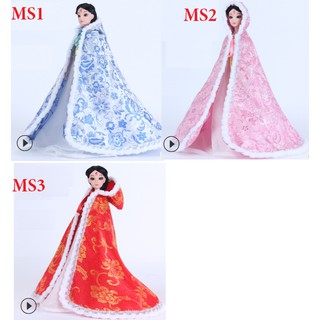 Áo choàng cổ trang cho búp bê