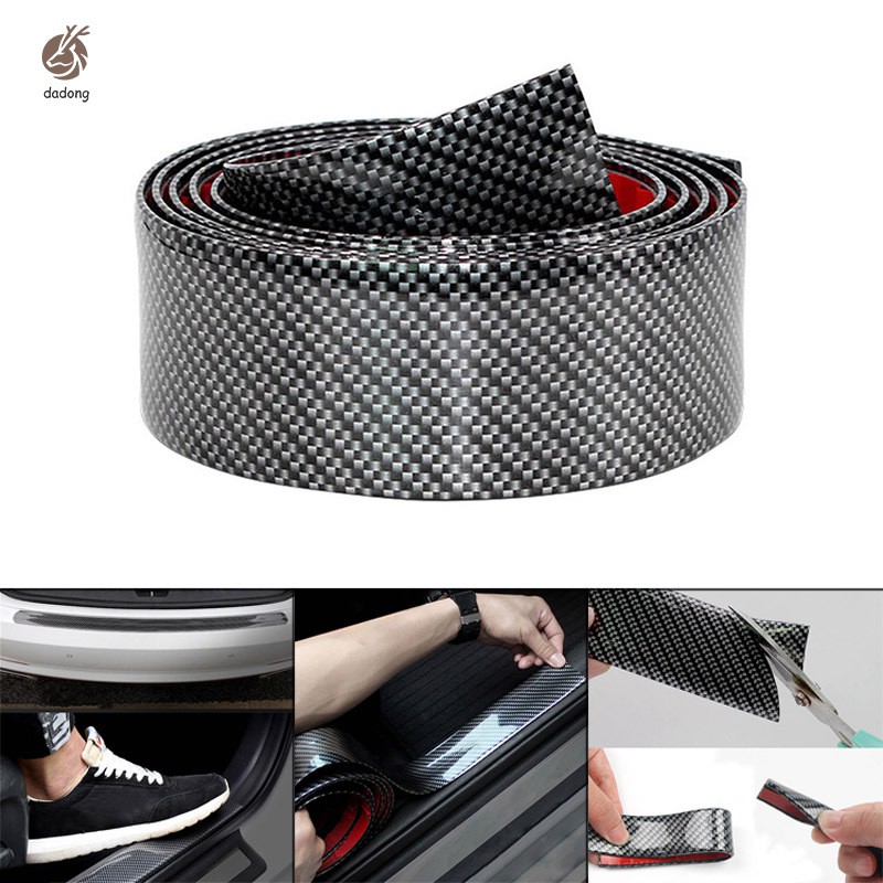 Đề can dán trang trí xe ô tô 5D chất liệu sợi carbon cao cấp