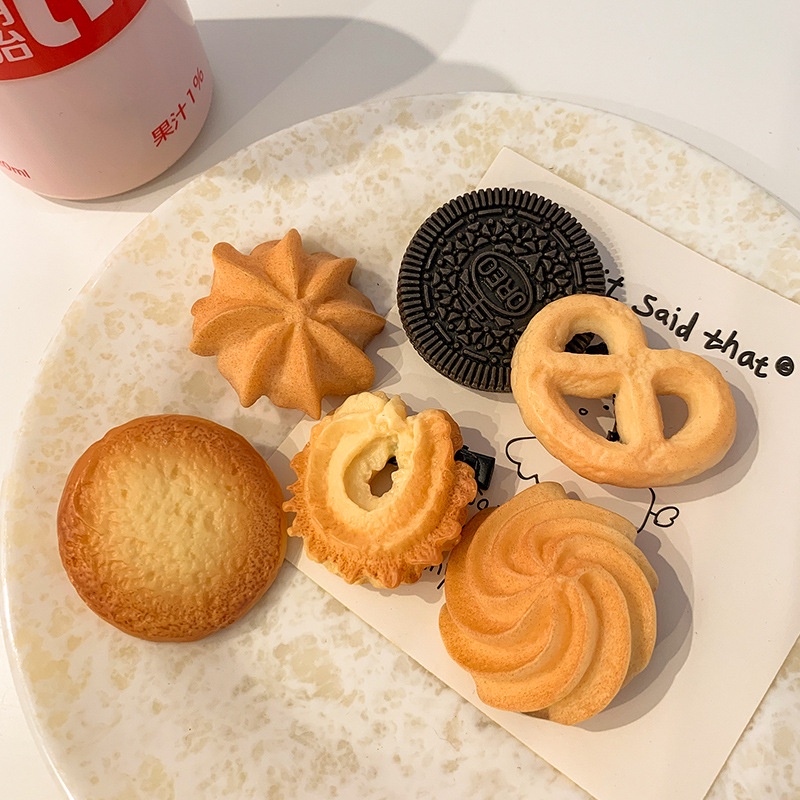 Kẹp tóc phong cách bánh oreo thời trang tùy chọn cho nữ