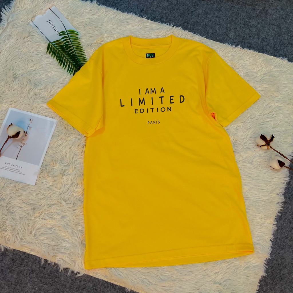 Áo thun HOS Limited - form unisex rộng chất liệu 100% thun cotton, vải đẹp không xù