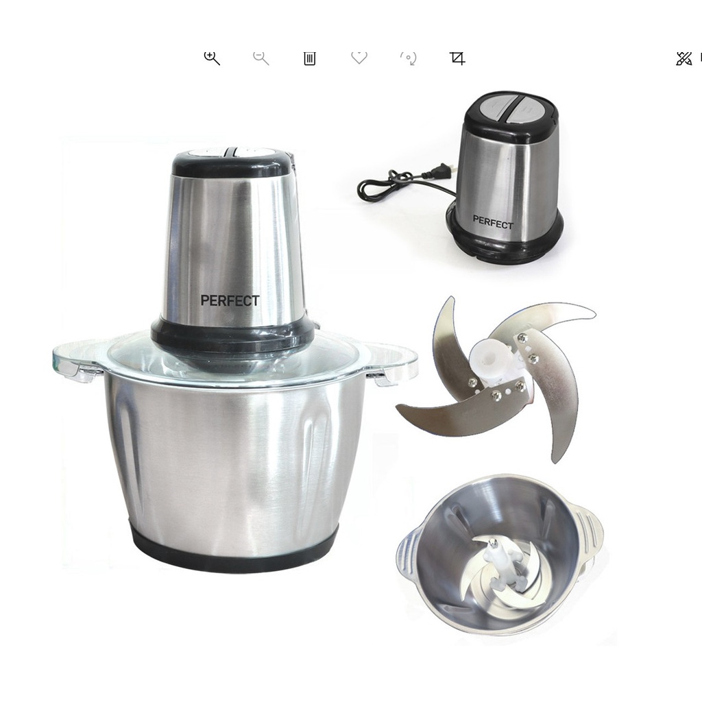 Cối xay thịt cao cấp bằng chất liệu inox - chống han gỉ, an toàn khi sử dụng