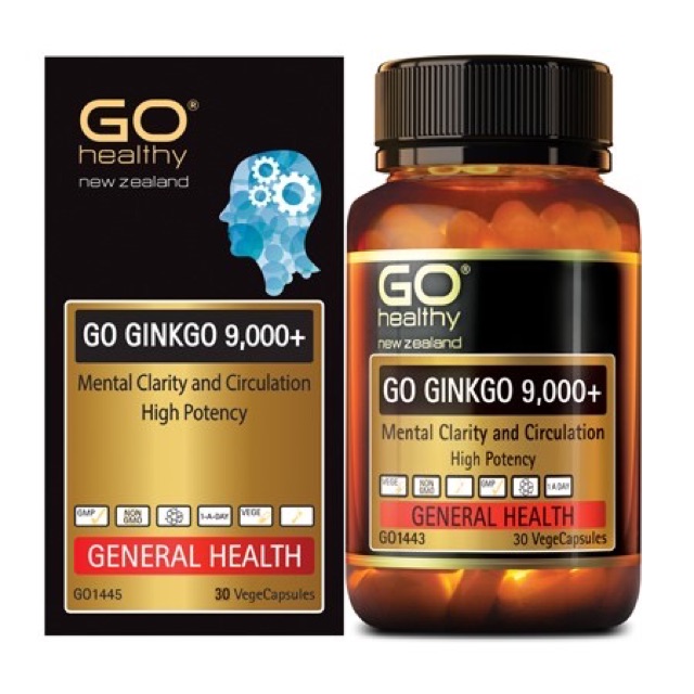 Viên uống bổ não hàm lượng cao nhất Úc - Go Healthy Ginkgo 9000mg - Beauty Shop