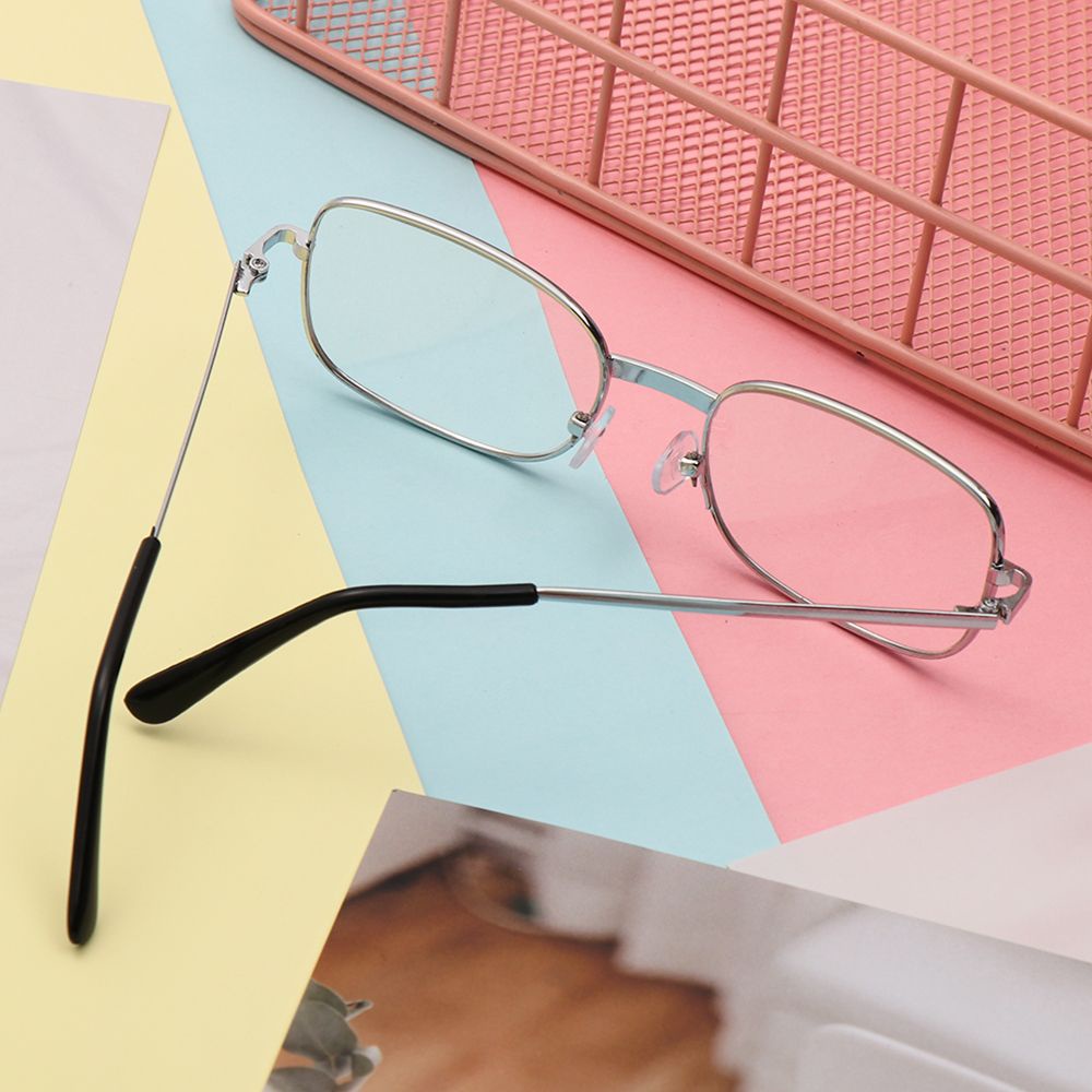 Mắt kính đọc sách gọng kim loại độ cận +1.00~+4.0 siêu nhẹ thời trang tiện lợi cho nam và nữ