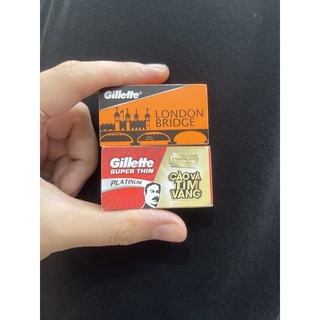 Dao Cạo Lưỡi Lam Gillette Super Thin Platinum