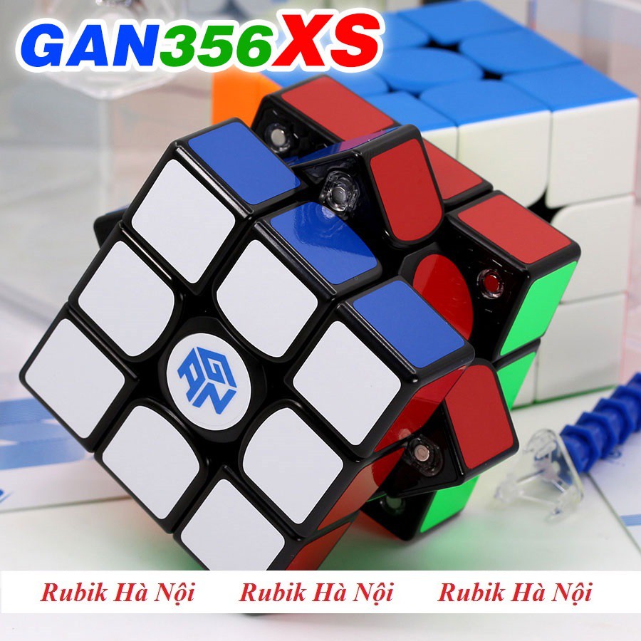 Rubik 3x3x3. Gan 356 XS Có Nam Châm Tự Điều Chỉnh Cao Cấp Nhất