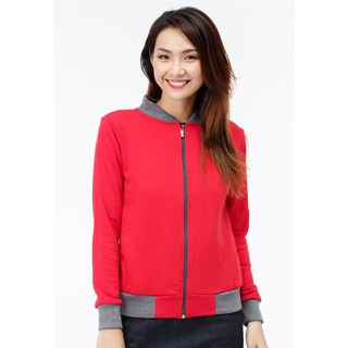 Phúc An - áo khoác nữ không nón - 4014 màu đỏ