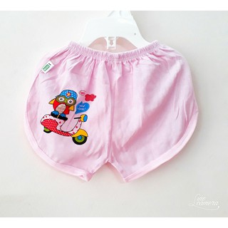 Combo 5 chiếc Quần đùi sơ sinh cotton kiểu thể thao nhiều màu dễ thương cho bé từ sơ sinh đến 11kg