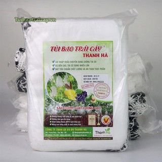100 Túi Vải Bao Xoài kích thước 20x27cm - TV2027