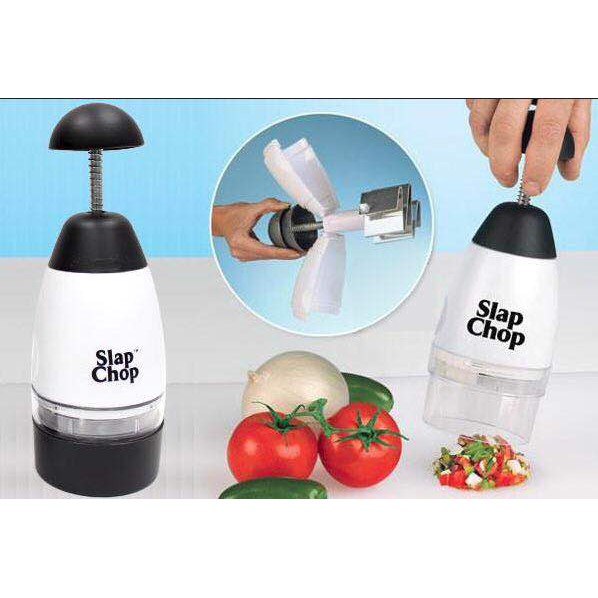 [HÀNG SẴN] 🌸 MÁY DẬP TỎI, HÀNH, ỚT, RAU CỦ MINI ĐA NĂNG -  SLAP CHOP