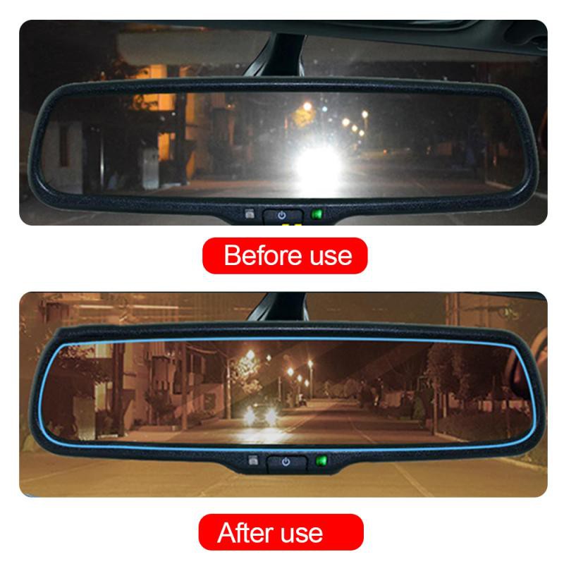 Miếng dán chống chói mắt đèn pha ô tô (PK168) Tấm dán gương chiếu hậu,  trong xe hơi