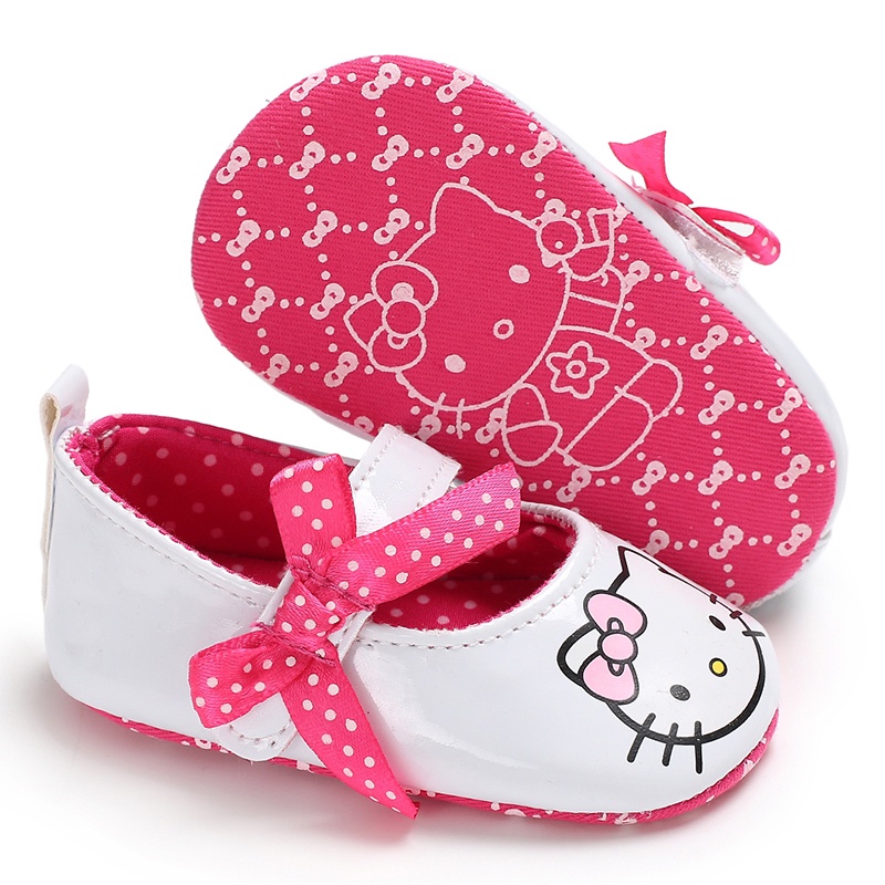 Giày Sneaker Đế Mềm Chống Trượt Thoáng Khí Dễ Thương Cho Bé Tập Đi