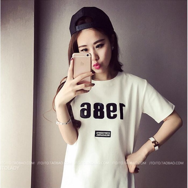 Áo thun from dáng dài giấu quần cực đẹp hàng quảng châu cao cấp