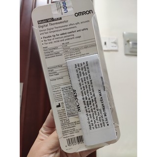 Nhiệt kế Omron điện tử MC-343F