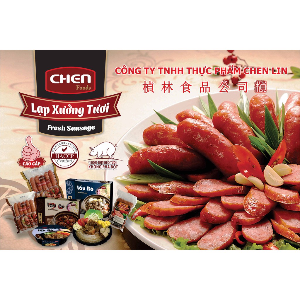 HÀNG CHÍNH HÃNG -Lạp Xưởng Chen