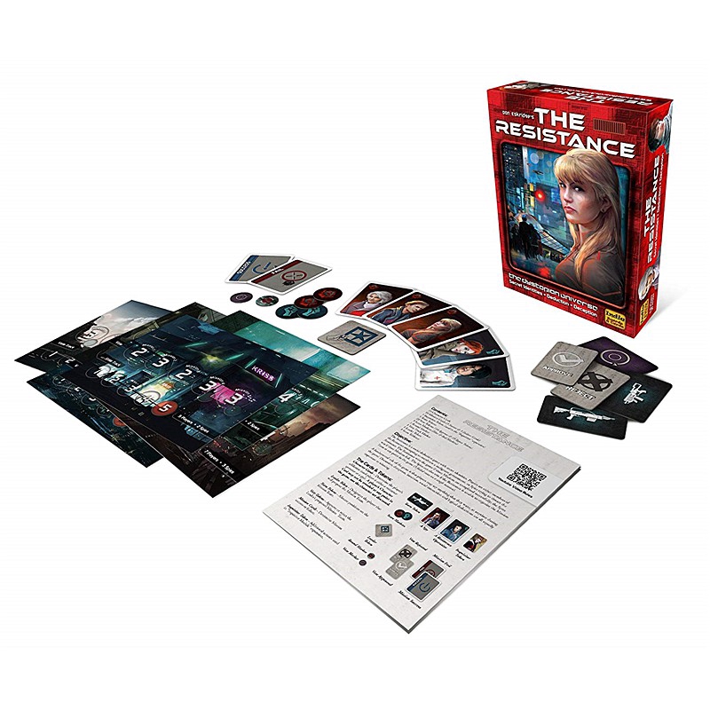 Thẻ game The Resistance thiết kế độc đáo dành cho trẻ em