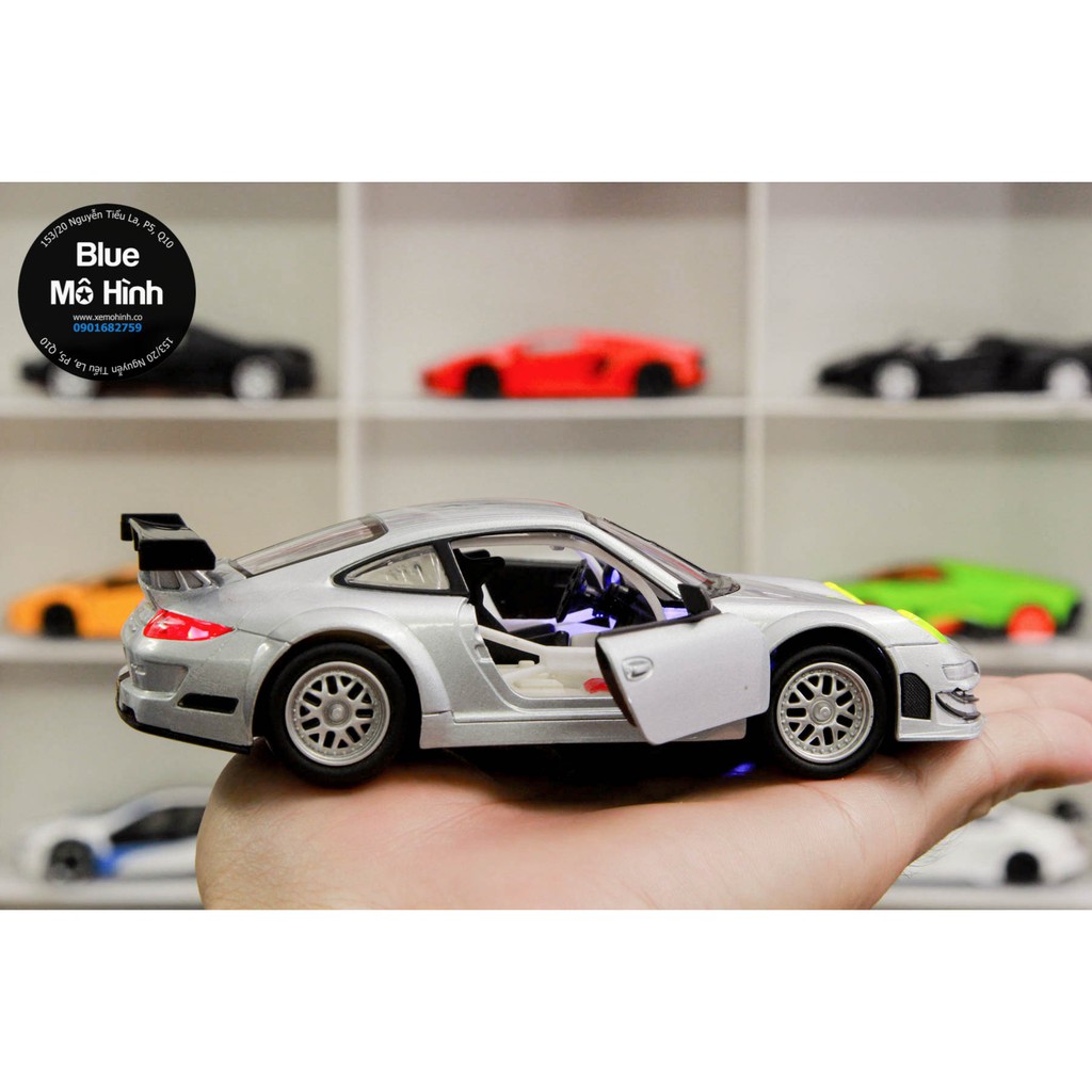 Blue mô hình | Xe mô hình Porsche 911 RSR tỷ lệ 1:32