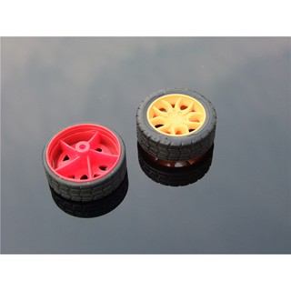 Denshitaro Bánh xe mô hình x7 đường kính 30mm (bộ 4 chiếc) D00-393