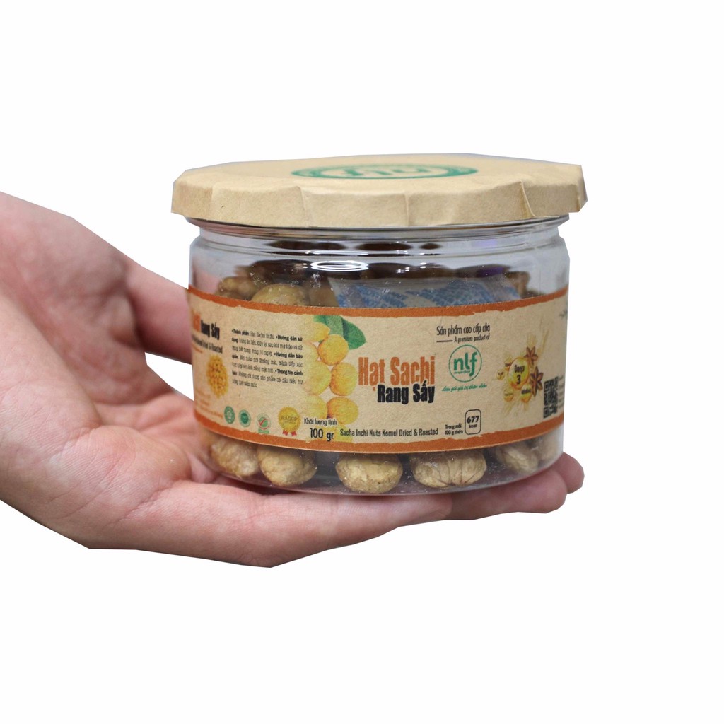 Hạt sachi rang sấy 100g | Healthy Snack | Ăn vặt văn phòng | Ăn vặt tốt cho sức khỏe | Hạt dinh dưỡng