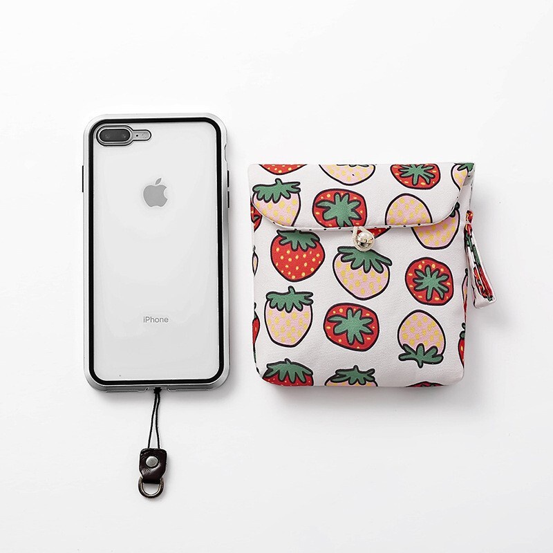 Túi đựng băng vệ sinh, son môi, mỹ phẩm cỡ lớn 13x13cm 🇻🇳 Made in Việt Nam SIGO