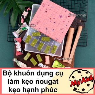 Khuôn làm kẹo nougat kẹo hạnh phúc