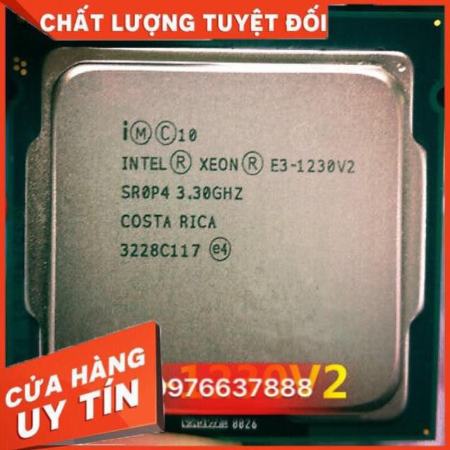 E3 1230v2 / E3 1230v3 tặng gói keo tản nhiệt