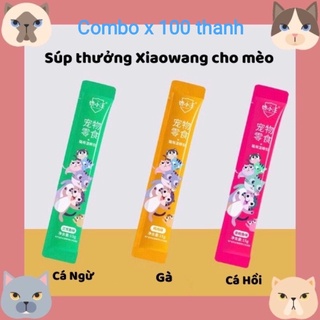 Combo 100 thanh Súp thưởng CiaoWang 15g