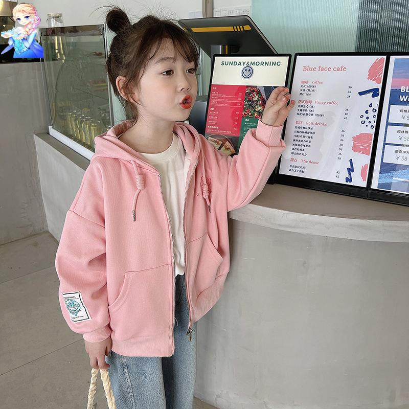 Áo Khoác Mỏng Thời Trang Xuân Thu Hàn Quốc Mới Dành Cho Bé Gái 2022