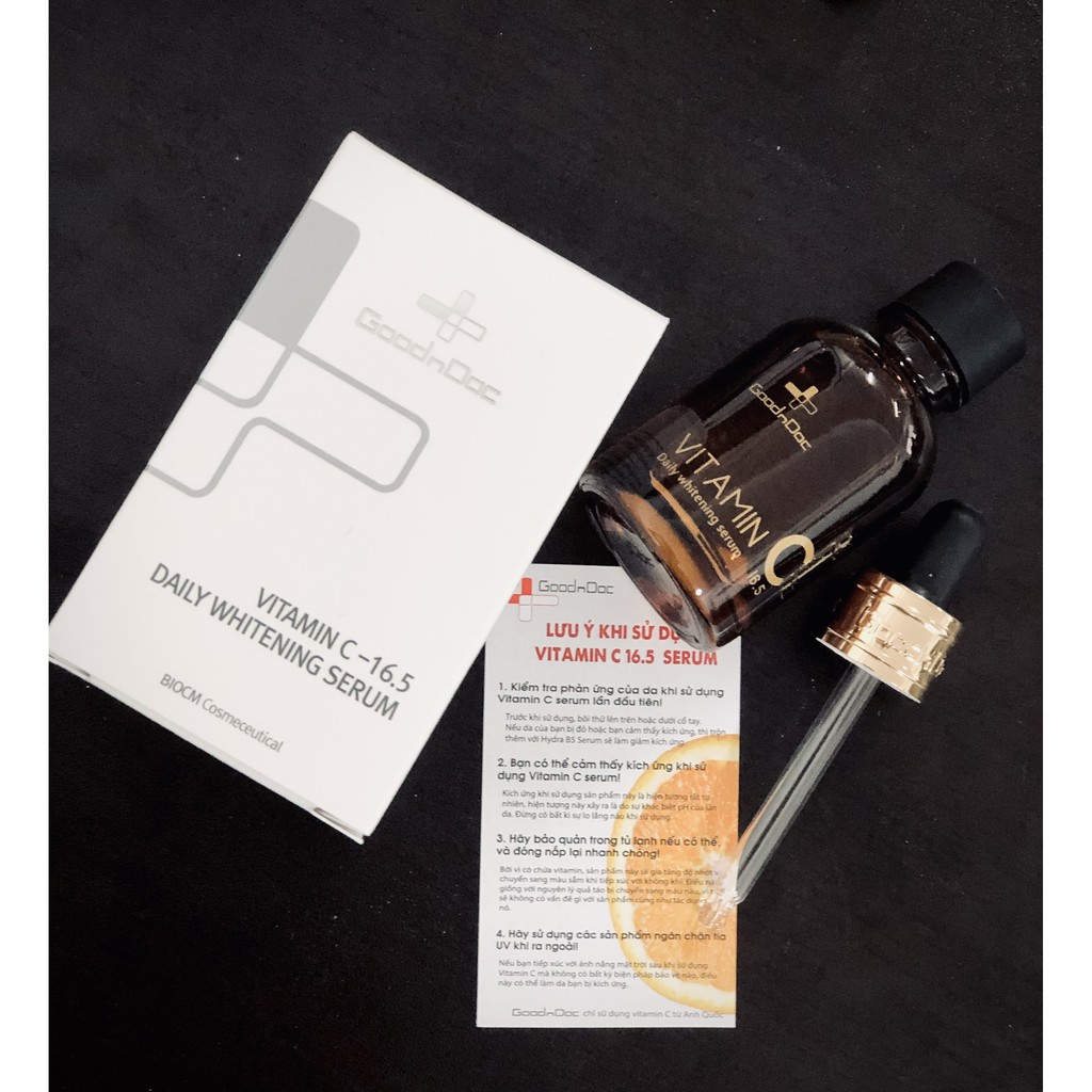 [GoodnDoc] SERUM VITAMIN C 16.5 % GOODNDOC DAILY WHITENING SERUM - DrSkincare365 | BigBuy360 - bigbuy360.vn